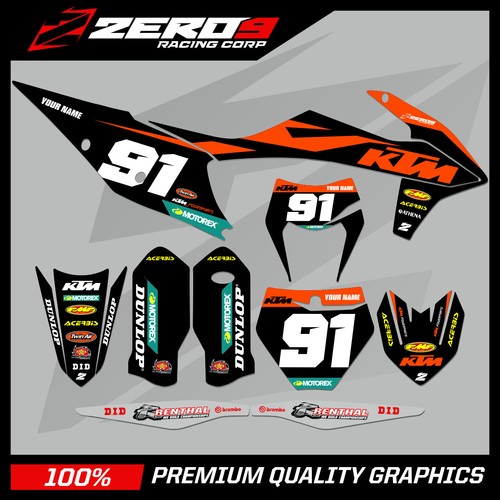 Custom graphics kit - ktm, sx
