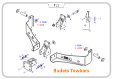 Land Rover Discovery 4 Tow Bar 2010 to 2017 - Tow Trust Flange Tow Bars