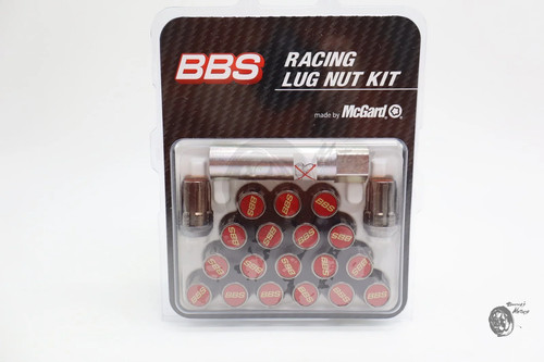 Bbs genuine red racing lug - red,