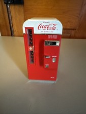 Vintage 1994 Coca Cola Diecast Metal Musical Bank Vending Machine Works! Clean!