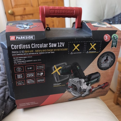 Parkside 12v cordless circular - 12v,