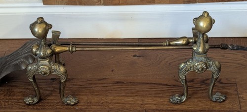 Antique ball claw brass - ball,