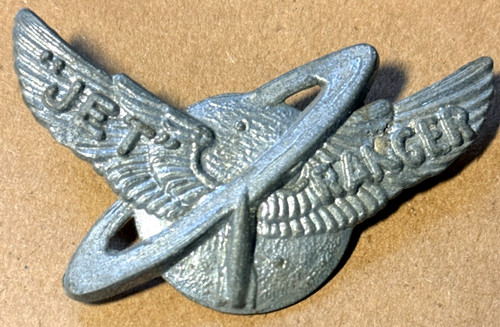 Vintage jet ranger badge - ",