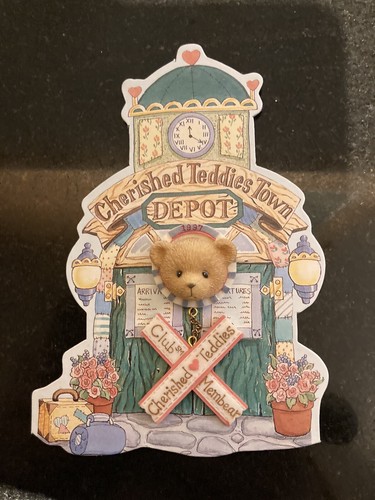 Cherished teddies town depot - teddies,