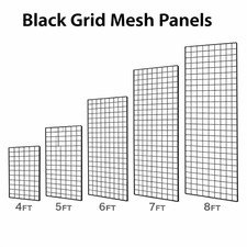 Black Grid Panels Extra heavy