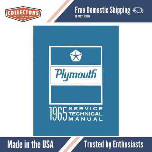 1965 plymouth shop manual - 1965,