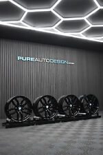 Genuine BMW X3 X4 F25 F26 622M 19″ Alloy Wheels REFURBISHED VIPER BLACK x 4