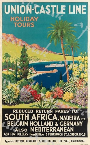 Vintage union castle line - vintage,