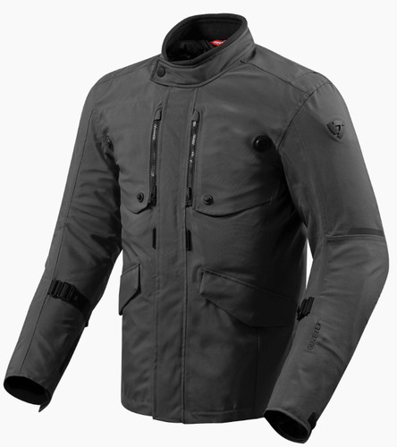 Rev trench black - black, laminated