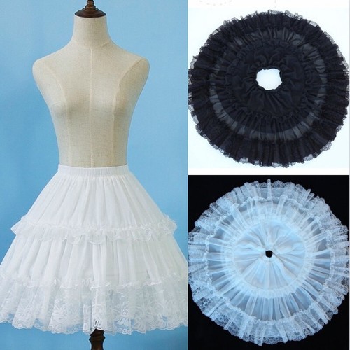 Women lace ruffle - ruffle, skirt