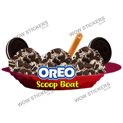 Ice cream van sticker - , oreo