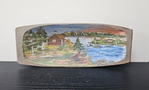 Vintage swedish painted wooden - vintage,