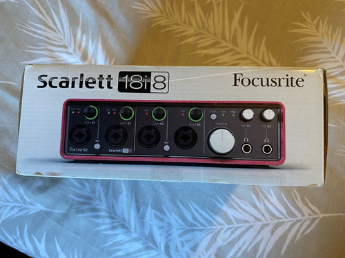 Focusrite scarlett 18i8 usb - focusrite,