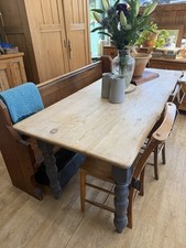 Antique Pine Farmhouse Dining
