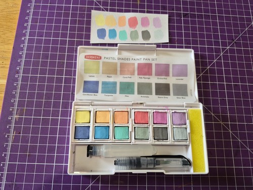 Derwent pastel shades paint - derwent,