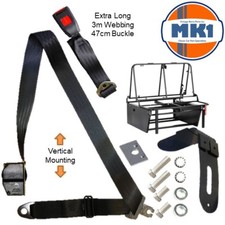 Mk1 Classic Car Parts 65 Vw Camper T1 T2 T3 T4 T5 Rock & Roll Bed Seat Belt Kit