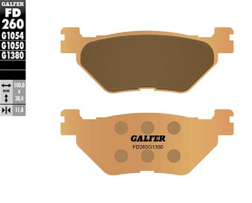Galfer sintered brake pads for - galfer,