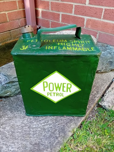 Vintage gallon petrol can - gallon,