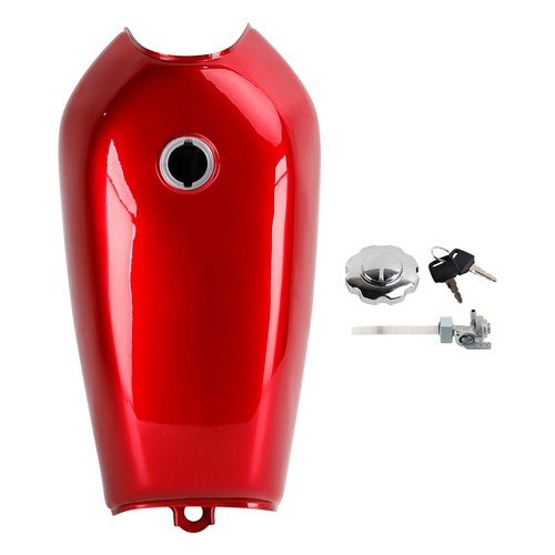 Red cafe racer gas - racer,