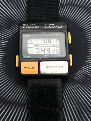Vintage seiko pulsemeter alarm - vintage,