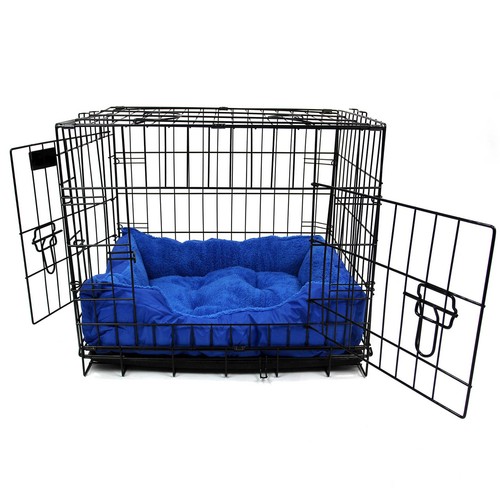 Dog cage with bed - dog,