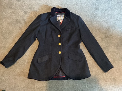 Joules navy tweed hacking