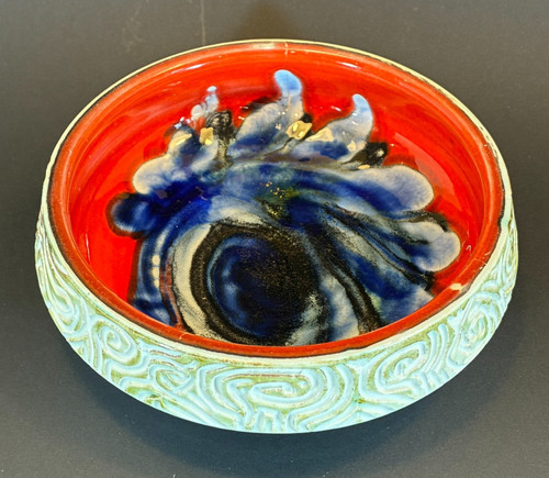 Poole pottery delphis - delphis, bowl