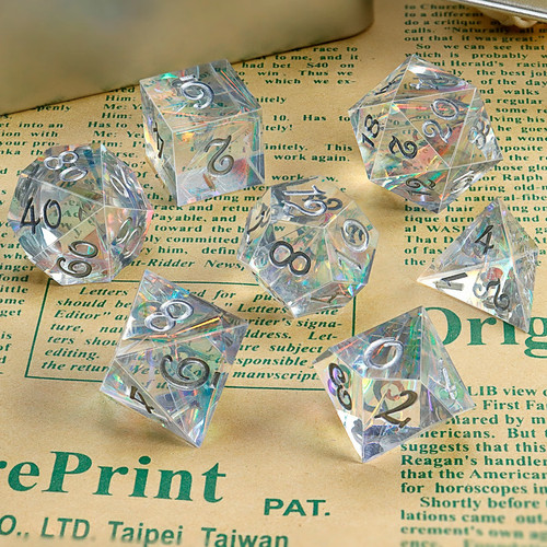 Dnd resin dice - resin,