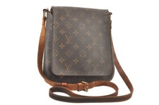 Auth Louis Vuitton Monogram Musette Salsa M51387 Long Shoulder Cross Bag 2319N