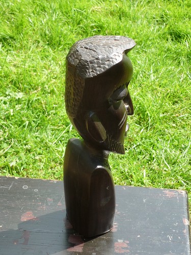 Vintage hand carved lignum - vintage,