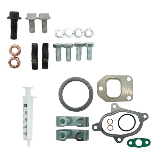 Turbocharger mounting kit for - turbocharger,