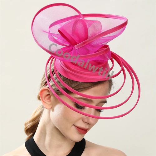 Church fascinator hat wedding - church,