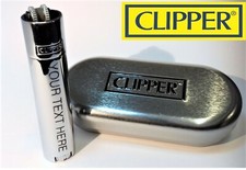 CLIPPER Engraved SILVER STEEL