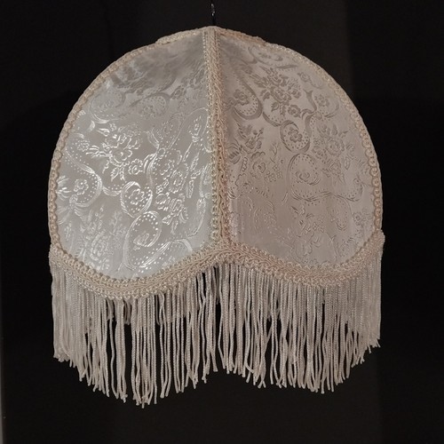 Vtg victorian style silk - style, lamp