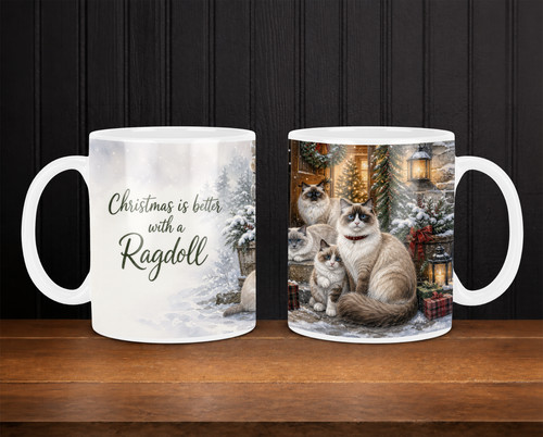 Personalised ragdoll cat - ragdoll,