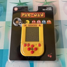 Pac-Man Classic Arcade Game Hand-Held Console Keyring Keychain Novelty Gift 2021