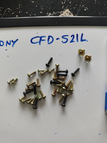 Assorted screws from sony - from,