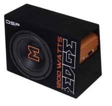 EDGE EDBX12ADSP-E3 12" Inch 1200W Car Subwoofer Audio Active Bass Enclosure DSP