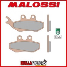 6215011BS PAIR OF MALOSSI BRAKE PADS FRONT GILERA RUNNER VXR 200 4T LC <
