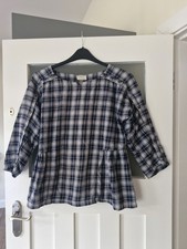 Wrap London Blue Grey Check