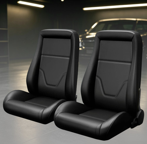 Pair racing seats - 1, pvc