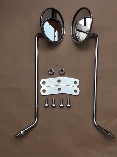 Vespa chrome headset - vespa, mirror