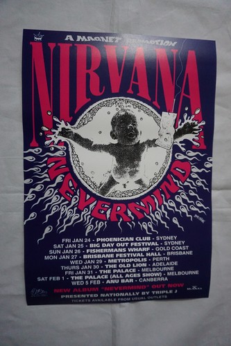 Nirvana nevermind poster - nevermind,