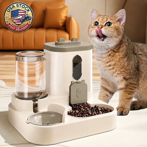Automatic cat feeder water - cat,