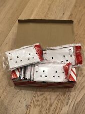 5 x MK Double Switch socket