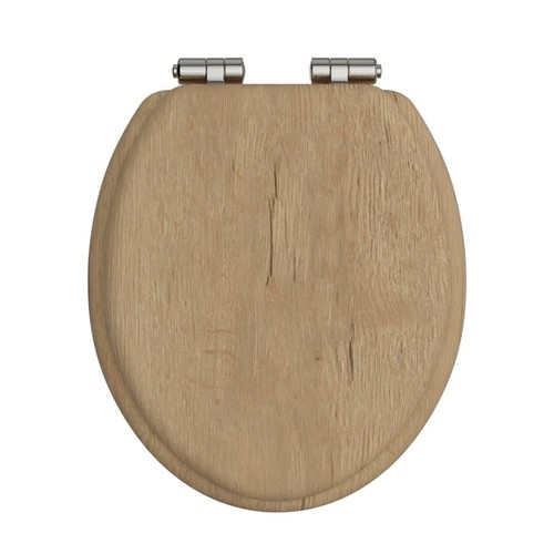 Heritage oak toilet - oak, seat