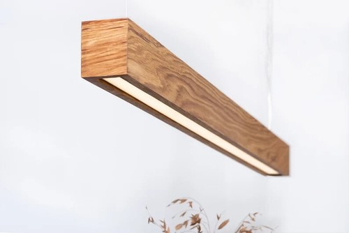 Dining lamp wooden - wooden,