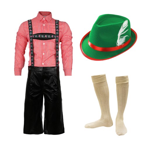 Bavarian beer man lederhosen - bavarian,
