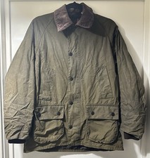 Barbour bedale wax jacket C36/91CM olive, vintage