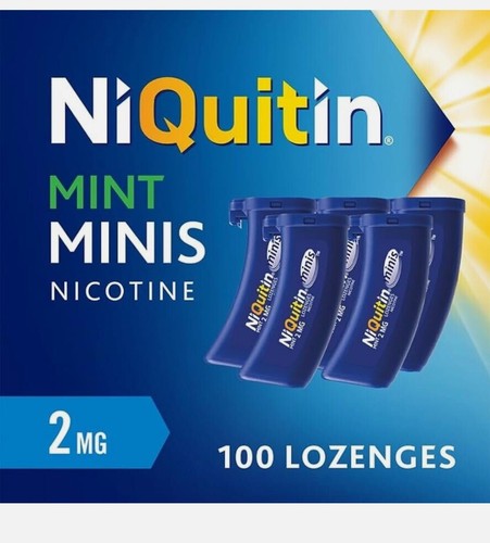 Niquitin mint minis lozenges - mint,